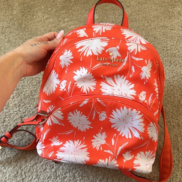Kate Spade Floral Backpack - Picture 2 of 7